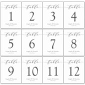 Eenvoudig scriptweddenschap Wijnflesje Sticker (Voorkant)