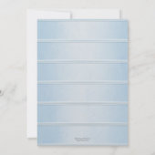 Eenvoudig Seashell Beach Baby shower Kaart (Achterkant)