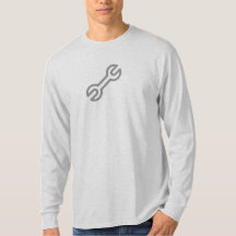 Eenvoudig Shirt met wielmoersleutel