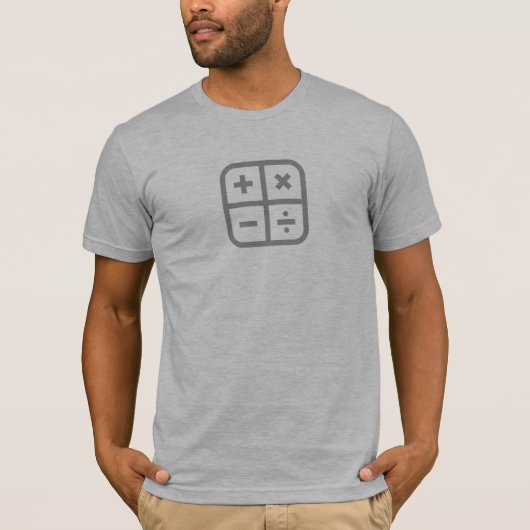 Eenvoudig Shirt rekenpictogram (Voorkant)
