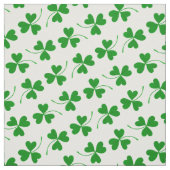Eenvoudig Sint Patrick's Day Shamrock Pattern - Gr Stof (Swatch)