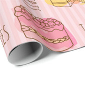 Eenvoudig sluitingspatroon cadeaupapier (Rol Hoek)