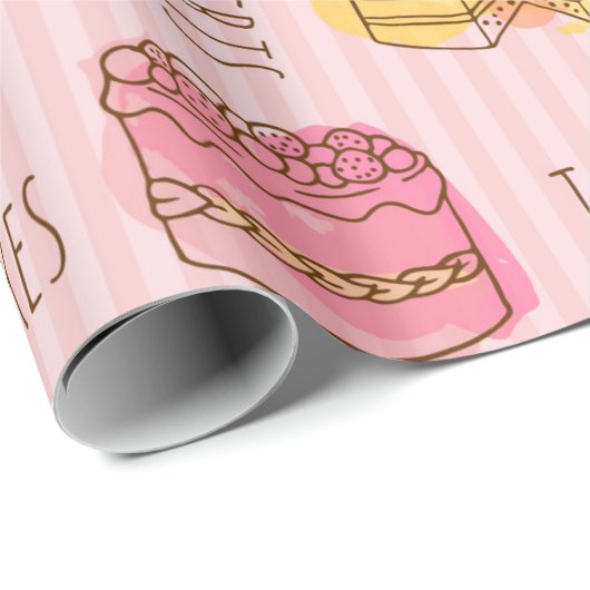 Eenvoudig sluitingspatroon cadeaupapier (Rol Hoek)