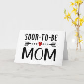 Eenvoudig, snel om mam te zijn Moederdag| Wenskaar Kaart (Gele Bloem)