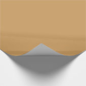 Eenvoudig Solid Color Background Gold Cadeaupapier (Hoek)