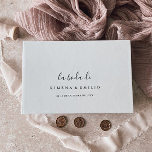 Eenvoudig Spaans huwelijk Gastenboek