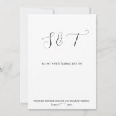 Eenvoudig sparen de Datum Kaart (Achterkant)