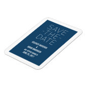 Eenvoudig sparen de Datum Magnet, Blauw Magneet (Linkerzijde)