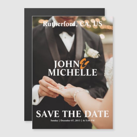 Eenvoudig sparen de Datum Magnetische Kaart (Voorkant / Achterkant)