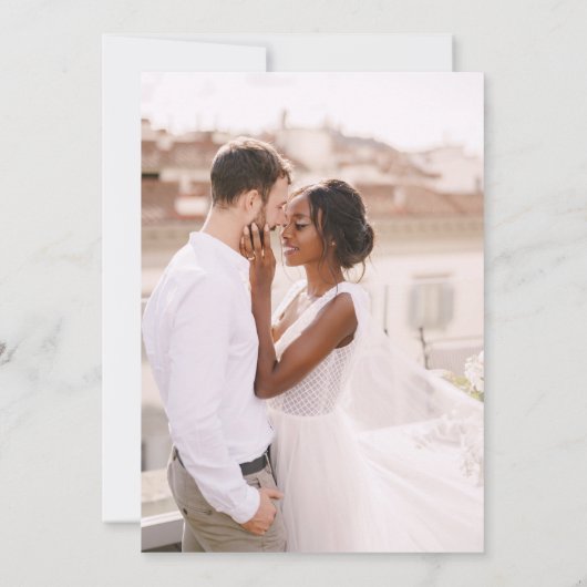 Eenvoudig sparen de Datum van het Afbeelding van d Save The Date (Achterkant)