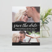 Eenvoudig sparen de Foto's van het Verloving van d Save The Date (Staand voorkant)