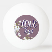 EENVOUDIG SPECIALE LIEFDE GESCHENK MOM PINGPONGBAL (Achterkant)