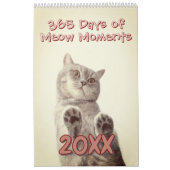 Eenvoudig speels Schattige en grillig kattenliefde Kalender (Hoes)