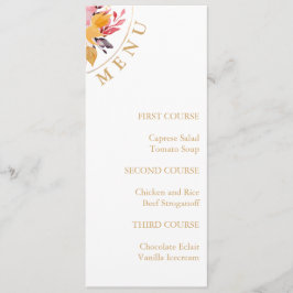 Eenvoudig Spring Event Floral Menu