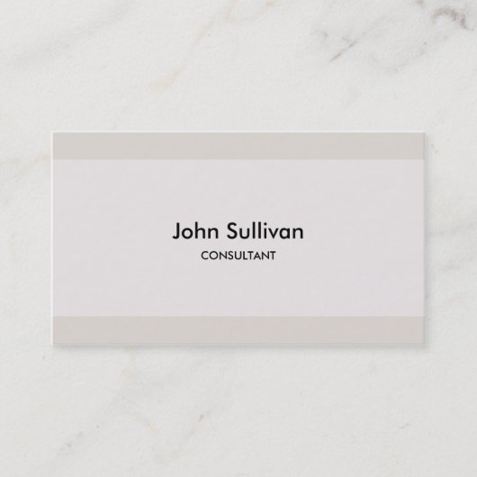 Eenvoudig standaardontwerp voor Visitekaartje (Voorkant)