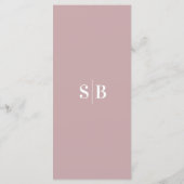 Eenvoudig, stevig kleurenmenu met handmatige bruil menu (Achterkant)