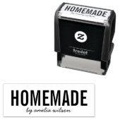 Eenvoudig Stijl Personaliseer met Naam Thuisgemaak Zelfinktende Stempel (In situ)