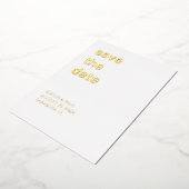 Eenvoudig Stijlen sparen de Uitnodiging van de Fol (Gedraaid)