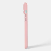 EENVOUDIG STIJLVOL AANGEPASTE NAAM MODERN MINIMALI iPhone HOESJE (Linkerkant)