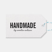 Eenvoudig Stijlvol Ambachtelijk Cadeaulabel (Voorkant (Horizontaal))