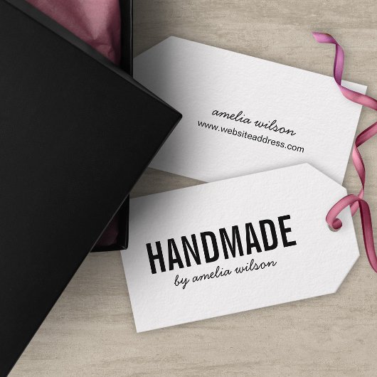 Eenvoudig Stijlvol Ambachtelijk Cadeaulabel