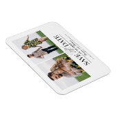 Eenvoudig stijlvol huwelijk sparen de foto van Dat Magneet (Rechterzijde)