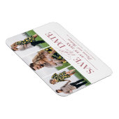 Eenvoudig stijlvol huwelijk sparen de foto van Dat Magneet (Rechterzijde)