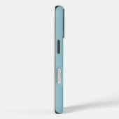 Eenvoudig Stijlvol Modern Script Naam Blauw Case-Mate iPhone Case (Achterkant / Rechts)