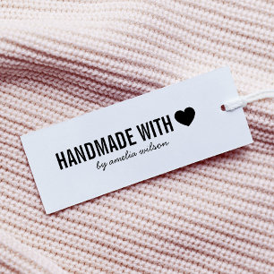 Eenvoudig stijlvol, persoonlijk vervaardigd met li  zelfinktende stempel