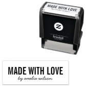 Eenvoudig stijlvol, veelzijdig gemaakt van liefde  zelfinktende stempel (In situ)