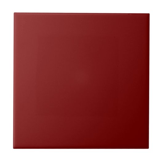 EENVOUDIG STIJLVOOL MODERN DONKERROOD EENKLEURIG TEGELTJE (Voorkant)