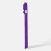 EENVOUDIG STIJLVOOL VOLGENAAMDE MODERNE MINIMALIST iPhone HOESJE (Linkerkant)