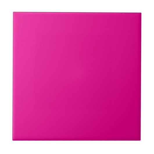 EENVOUDIG STIJLVOOLD MODERN HELDER WARM ROZE TEGELTJE (Voorkant)