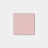 Eenvoudig Stof Roze Maatwerk Post-it® Notes (Voorkant)
