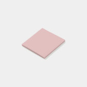 Eenvoudig Stof Roze Maatwerk Post-it® Notes (Schuin)