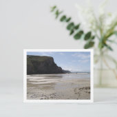 Eenvoudig strand briefkaart (Staand voorkant)