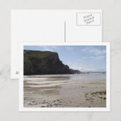 Eenvoudig strand briefkaart (Voorkant / Achterkant)