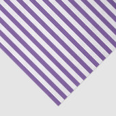 Eenvoudig streeppatroon Paarse/witte geometrische Tissuepapier (Detail)
