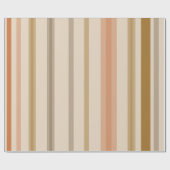Eenvoudig Stripe Design Cadeaupapier (Vlak)