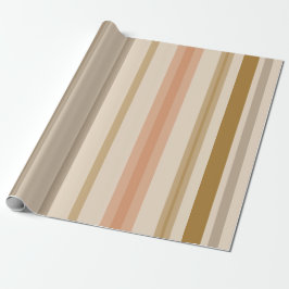 Eenvoudig Stripe Design Cadeaupapier