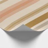 Eenvoudig Stripe Design Cadeaupapier (Hoek)