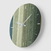 Eenvoudig structuurstructuurpatroon | Wandklok (Hoek)