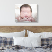 Eenvoudig Sweet Baby Nursery Wrapped Canvas Art (Insitu (Slaapkamer))