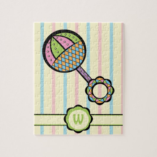 Eenvoudig Sweet Rattle Puzzle Legpuzzel (Verticaal)