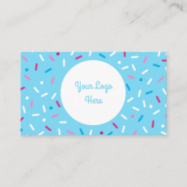Eenvoudig sweet Sprinkle bedekte professionele Visitekaartje