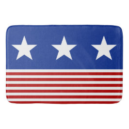 Eenvoudig Symbolen Stars & Stripes + uw ideeën Badmat
