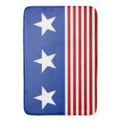 Eenvoudig Symbolen Stars & Stripes + uw ideeën Badmat (Voorkant Verticaal)