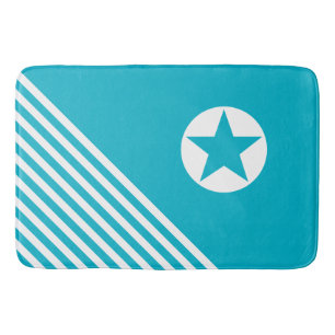 Eenvoudig Symbolen Stars & Stripes + uw ideeën Badmat