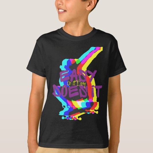 Eenvoudig T-shirt (Voorkant)