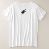 Eenvoudig T-shirt voor de allernieuwste generatie (Design achterkant)